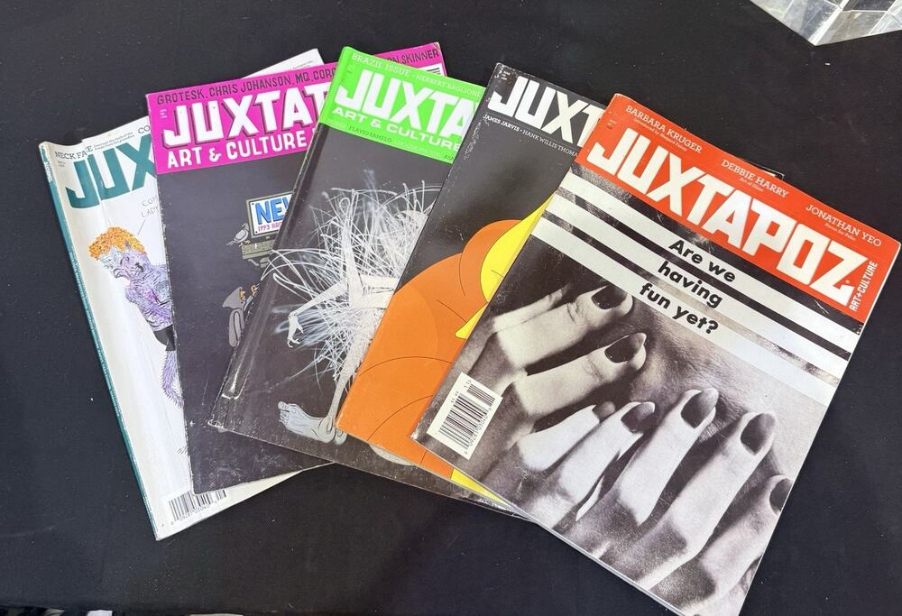 Vintage Lot Of 5 JUXTAPOZ Art And Culture Magazine Tattoo Retro Magazines